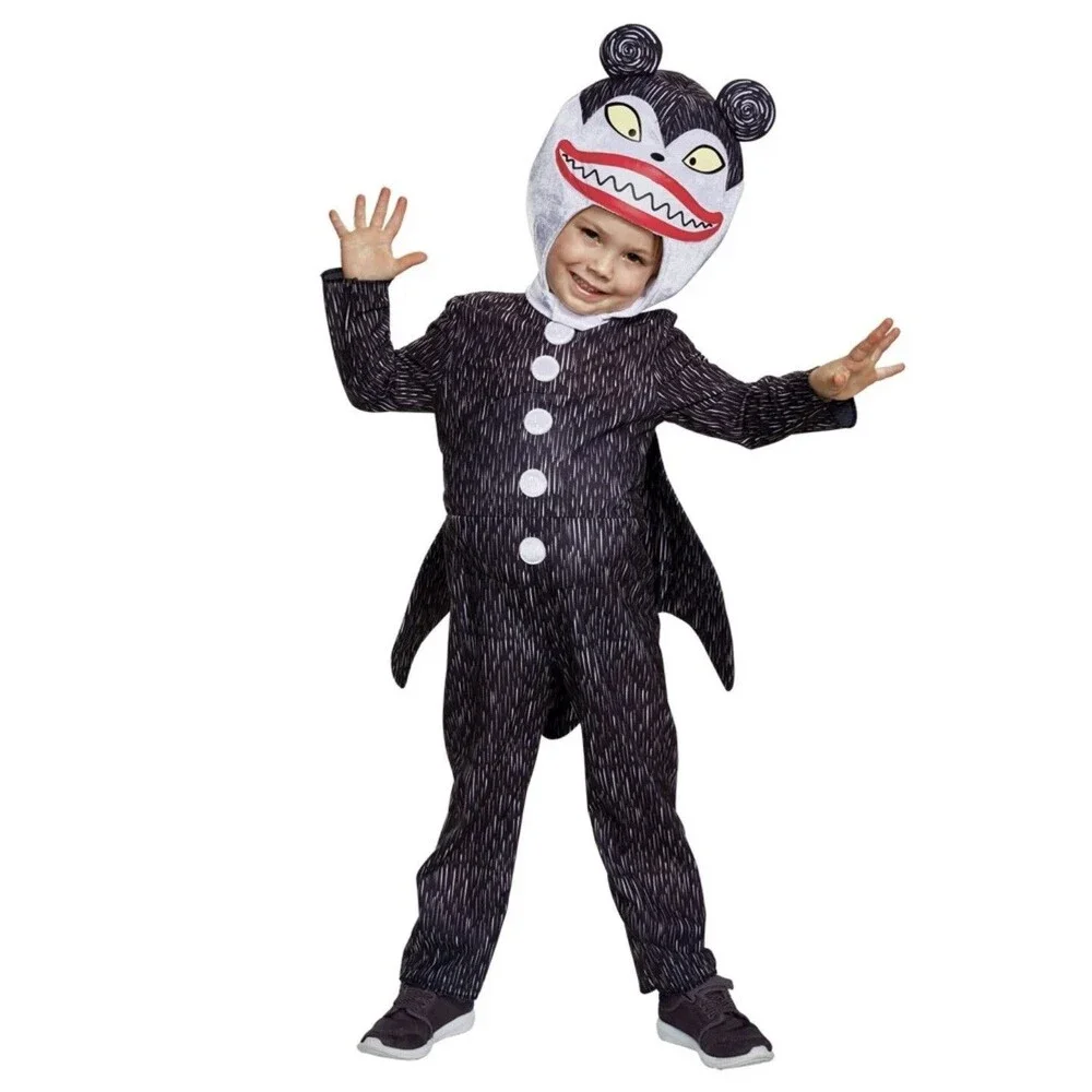 Disney Nightmare Before Christmas Scary Teddy Child Costume Small 4-6 Years New